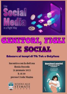 Incontro “Genitori social ai tempi di TikTok e OnlyFans”